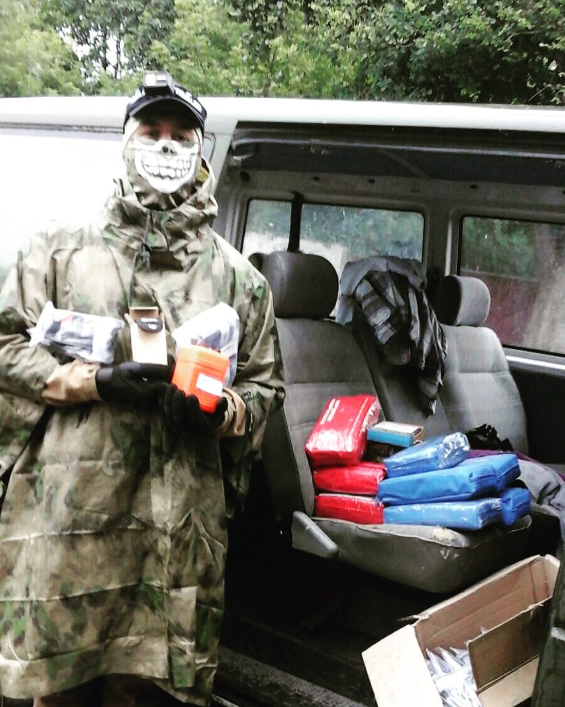 Medic Near Kyiv Receives Donations