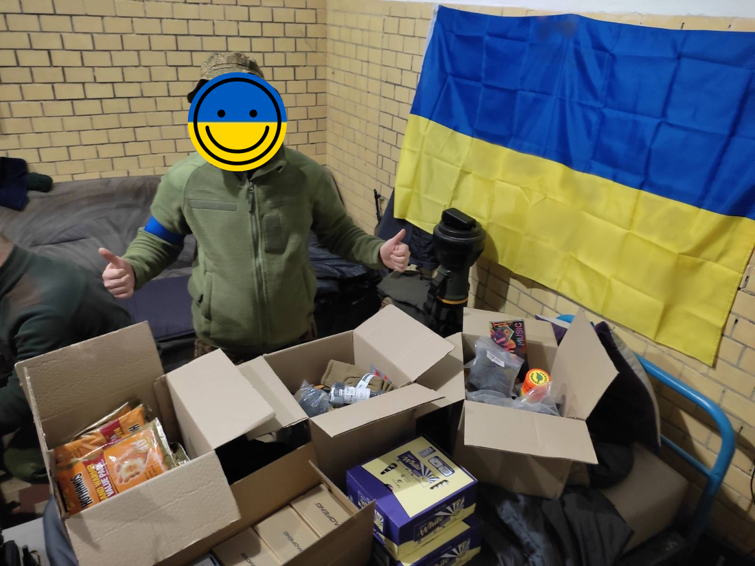 Civilian Volunteers Receive Supplies